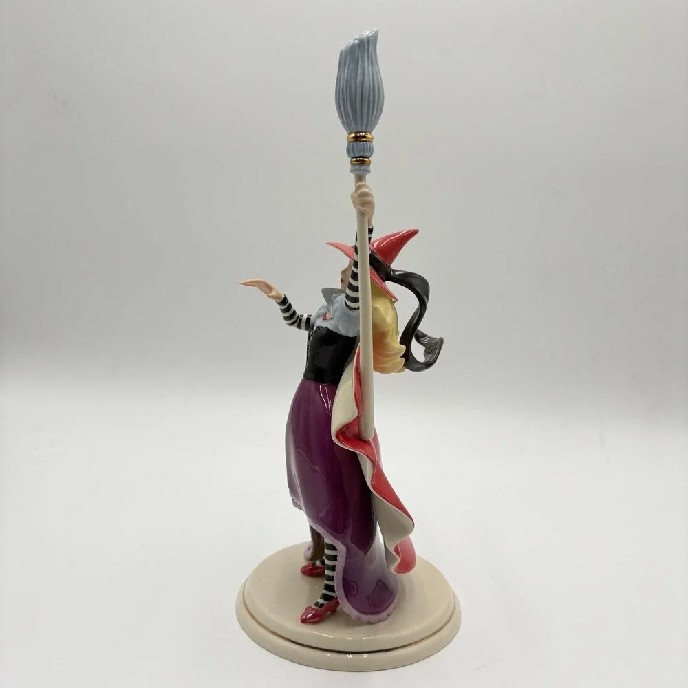 Lenox Wicked Witch of the East Wizard of Oz Porcelain Figurine Ruby Slippers 11
